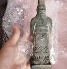 Chinese Antique Emperor Statue Collection Home Decoration Ornament Craft