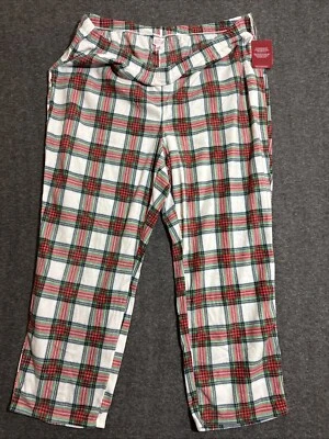 Wondershop Target Women's Pants Sleepwear Plaid Red Plus Size 3X