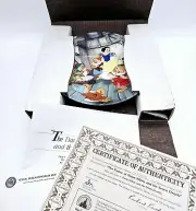 Knowles Disney The Dance of Snow White and the Seven Dwarfs Plate New in Box COA