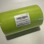 6" APPLE GREEN TULLE Fabric Spool Roll 100 Yards Ableme Deco New