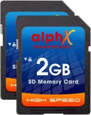 D50 D40 D40X D3300 Digital Camera Memory Card 2X 2GB Secure Digital (SD) Memory