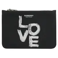 在飛比找momo購物網優惠-【BURBERRY 巴寶莉】經典烙印LOGO英文LOVE字樣