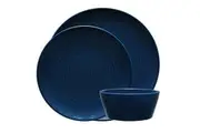 Noritake Navy on Navy Swirl 12 piece Dinner Set