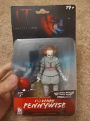 IT Chapter 2 I Heart Derry Pennywise Action Figure 5" PhatMojo NEW