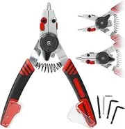 Alltrade 941336 Combo Switch Int/EXT Snap Ring Pliers(D)