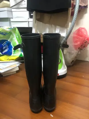 轉賣 歐美 好萊塢 雨鞋 雨靴 切爾斯 正品 專櫃 hunter boots 針織 襪套 ig 基本款 厚底 霧面 高筒