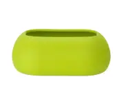 IncrediBowl Wet and Dry Food Bowl for Long Eared Dogs (Green) - Small