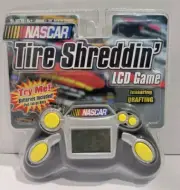 Vtg Nascar Tire Shreddin' LCD Game Featuring Drafting Techno Source New Sealed