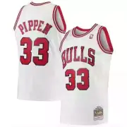 Mitchell Ness Chicago Bulls Scottie Pippen 1997-98 Swingman White Jersey 2XLT
