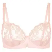 Simone Perele Women's Saga Embroidered Demi Cup Bra 15C330 32C Blush