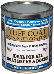 Tuff Coat Light Gray 1 Gallon Submersible UT-211WaterBased Non Skid Coating