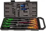 Crescent Tri Lobe Acetate Handle Screwdriver 25-Pieces Set