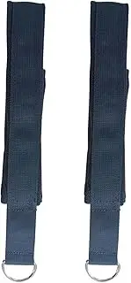 Yoga-Pilates - Double Loop Straps, Double Loop Straps | Hand to Foot Fitness Straps and Perfectly Sewn Double Loop Strap for Pilates Reformer, Double Yoga Strap
