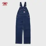 【 WEARCOME 】ROUND HOUSE BLUE DENIM OVERALLS 美製 牛仔 工裝 連身 吊帶褲