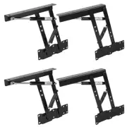 2 Pair Folding Lift up Top Table Mechanism, Heavy Duty Lift Up Hydraulic Hinge