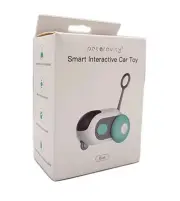 Pet Gravity Remote Controlled Smart Interactive Cat Toy with Feather Accessory