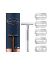 Double Edge Safety Razor & 5 Razor Blades