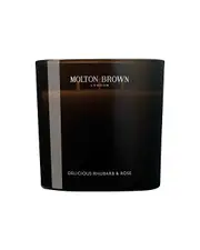 Molton brown Delicious rhubarb and rose scented candle 600 g