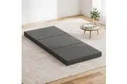 Giselle Bedding Foldable Mattress Folding Foam Bed Single Grey
