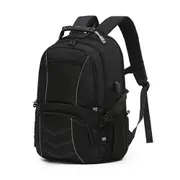 Tosca 48x16x33cm Deluxe 15.6" Laptop Compartment Padded Backpack - Black