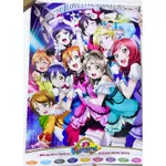 ￥MY公仔￥ 日版 LOVELIVE 學園偶像計畫 劇場版 B2 海報 絢瀨繪里 西木野真姬 矢澤妮可 全體惡