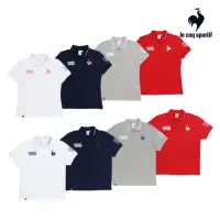 在飛比找momo購物網優惠-【LE COQ SPORTIF 公雞】短袖POLO衫 男女-