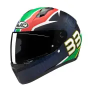 C10 Brad Binder 33 Full Face Helmet Black Green