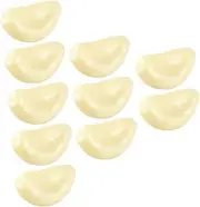 MUSISALY 10pcs Artificial Garlic Cloves Model Simulation Garlic Flakes Ornament for Home Decor Photography Props and Store Displays Realistic Fake Vegetables for Layouts