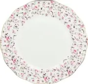 Royal Albert Rose Confetti Dinner Plate, 10.5" Bone China Pink Multi