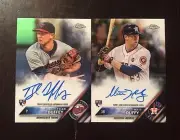 2016 Topps Chrome TYLER DUFFEY & MATT DUFFY Auto Rookie LOT