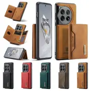 Magnetic Removable Card Pocket Holder Case For OnePlus 12/10 Pro/9R/Nord N200 5G