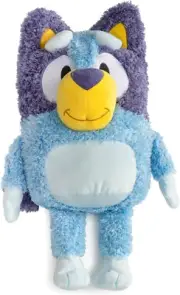 Bluey Fuzzy Plush Pillow Buddy - Super Soft Stuffed Pillow - 17 Inches