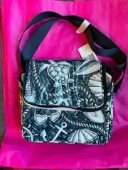 Vera Bradley Stay Cooler Insulated Lunch Shoulder Bag14316-11529 Shore Enough