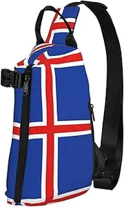Flag Of Mexico Print Crossbody Backpack,Travel Hiking Cross Bag Diagonally, Cycling Bag