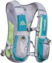 AONIJIE Running Hydration Vest Backpack for Women and Men Lightweight Trail Running Backpack 5.5L Mint Green