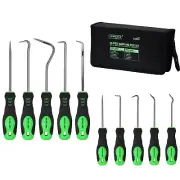 10Pcs Pick and Hook Set Pick Tool Set Car Auto Oil Seal Puller Remover Tool Set