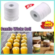 61M/Roll BDXid WiDX CDXe Candle Making Spool of Cotton Square Candle Wicks DX