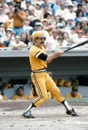 Phil Garner Of The Pittsburgh Pirates 1980 Baseball Photo 1