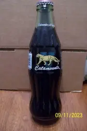 University of Vermont Catamounts - Unopened Coca-Cola Bottle
