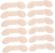 Healvian 6 Pairs Non-slip Stickers Heel Pads for Boots Heel Pads for Shoes Heel Slip Pads for Women Shoe Accessories Heel Liners for Women Shoes Shoe Heel Inserts Sponge Beige