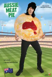 Aussie Meat Pie Novelty Adult Costume