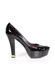 Purple Patent Tamara Platform Pumps
