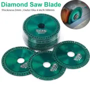 4" Composite Multifunctional Diamond Cutting Wheel Disc Angle Grinder Saw Blade