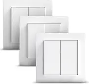 GIRA Senic Friends of Hue Smart Switch Homekit Dimmer Switch Compatible with Philips Hue 3X White Matt