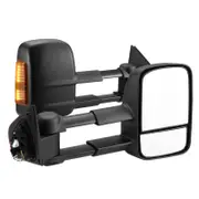 San Hima Extendable Towing Mirrors Gen1 For Isuzu DMAX D-MAX 2020/08-ON
