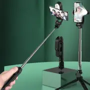 Portable Bluetooth Control Tripod Stand Selfie Stick For iPhone 11 Pro Max/XR/X