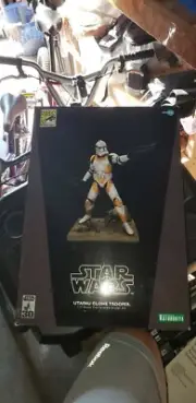 Star Wars Kotobukiya ARTFX Utapau Clone Trooper 1/7 scale SDCC unopened
