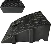 Car Curb Ramp - PVC Driveway Curb Ramp, Skidproof, Lightweight, for RV Trucks Bikes Scooters Wheelchairs