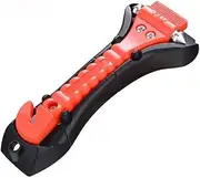 AIMALL 2-Pack Car Safety Hammer Emergency Window Breaker and Seatbelt Cutter – Vehicle Rescue Tool for Quick Escape