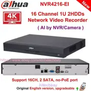 Dahua NVR4216-EI 16CH 2SATA 4K WizSense NVR AI Network Video Recorder non-PoE